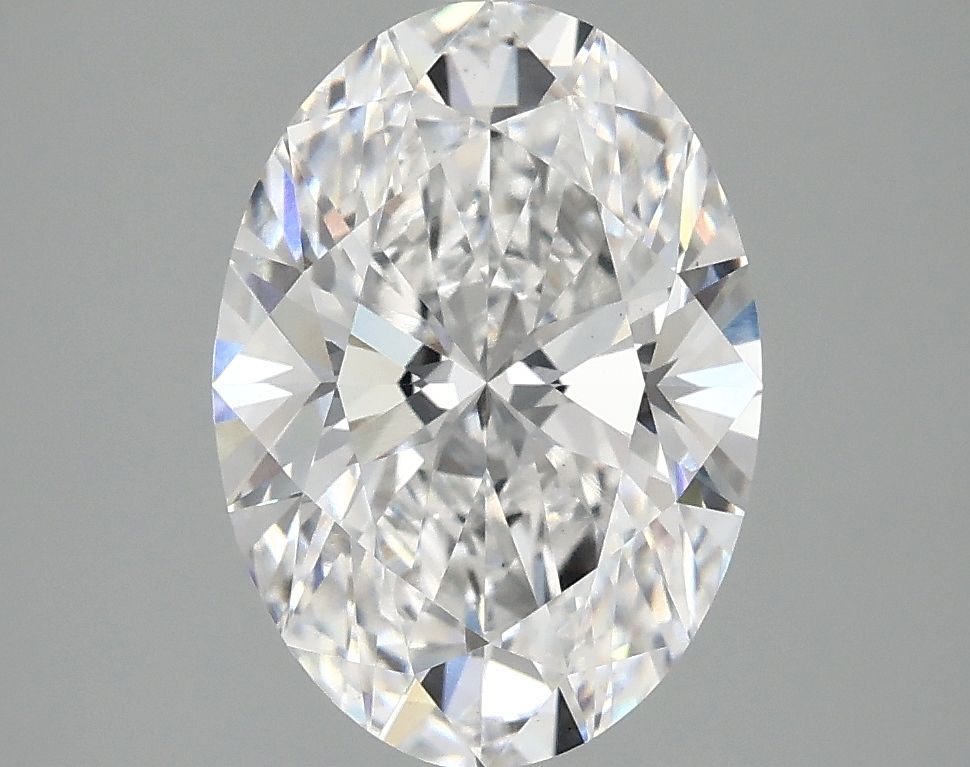 2.92 ct. oval Lab Grown Diamond front image