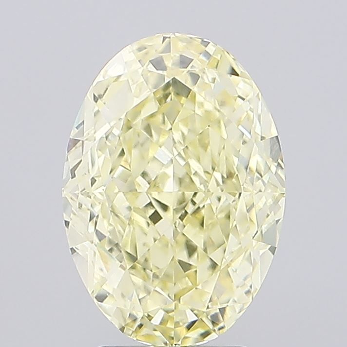 4.09 ct. oval Lab Grown Diamond front image