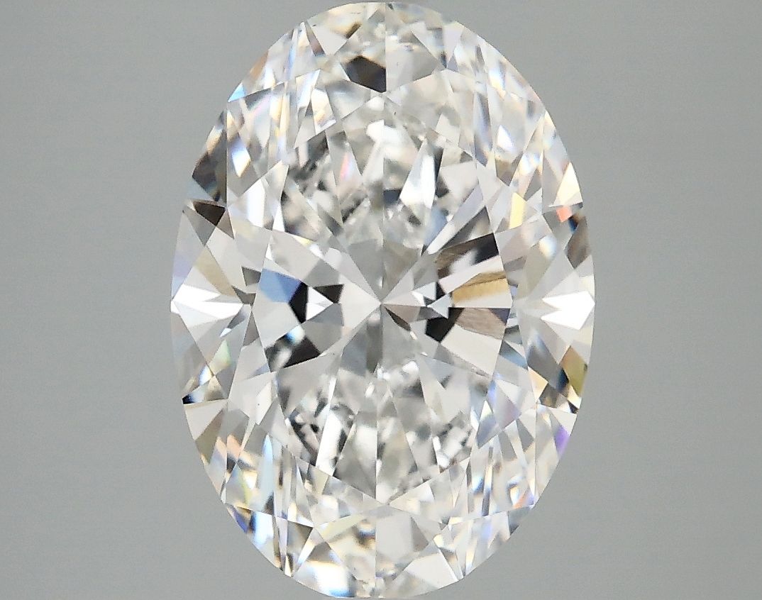 3.96 ct. oval Lab Grown Diamond front image