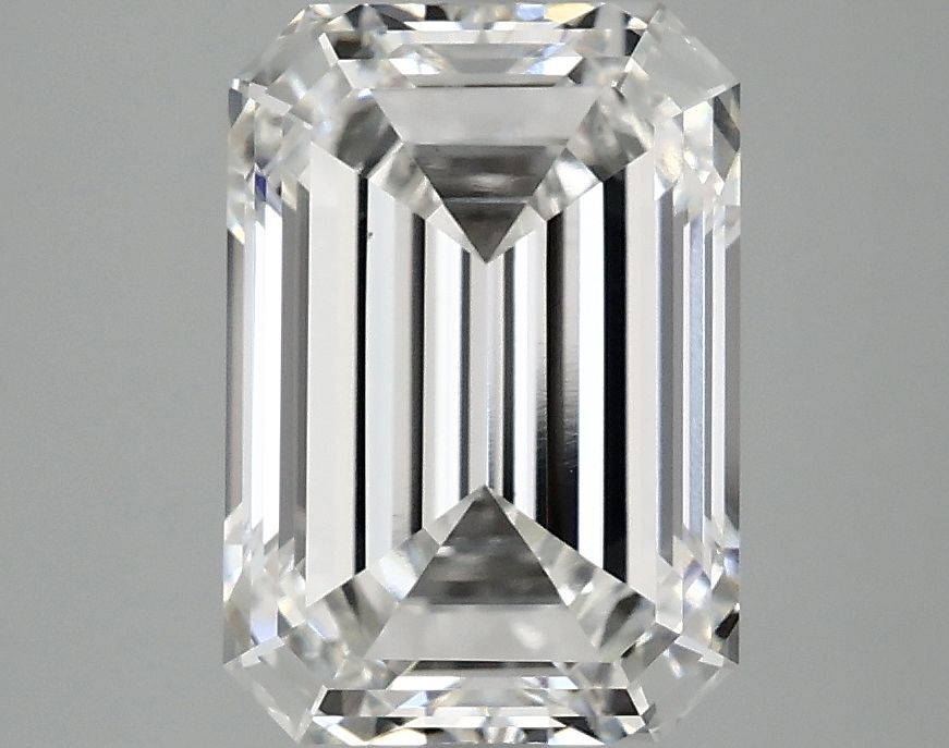 3.24 ct. emerald Lab Grown Diamond front image