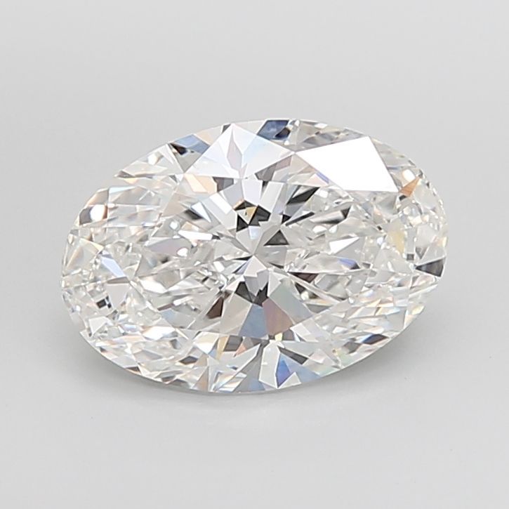 6.05 ct. oval Lab Grown Diamond front image