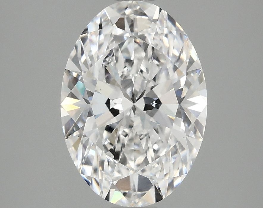 2.08 ct. oval Lab Grown Diamond front image