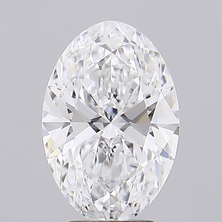 3.80 ct. oval Lab Grown Diamond front image