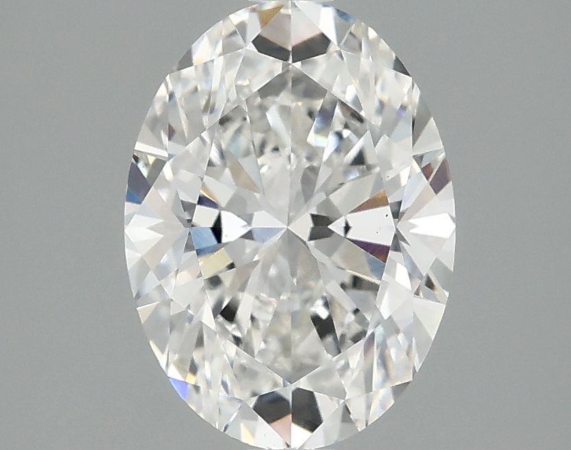 2.08 ct. oval Lab Grown Diamond front image