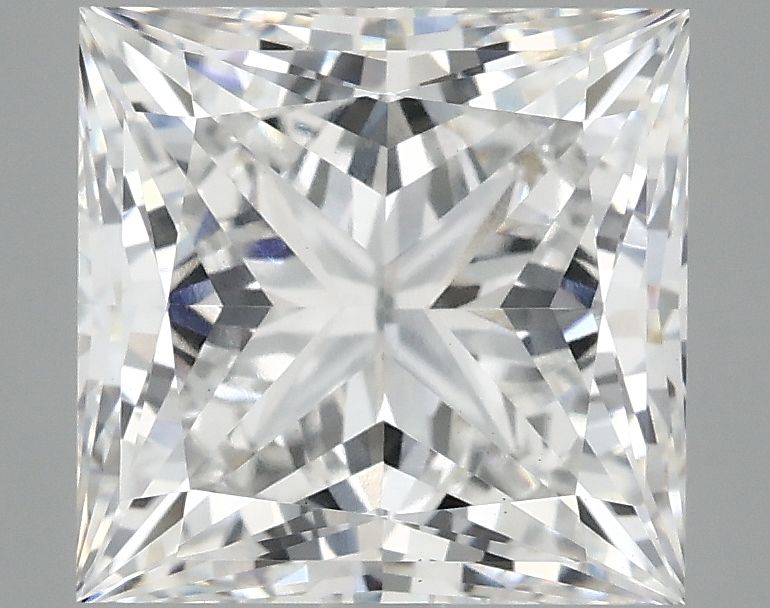 4.09 ct. princess Lab Grown Diamond front image
