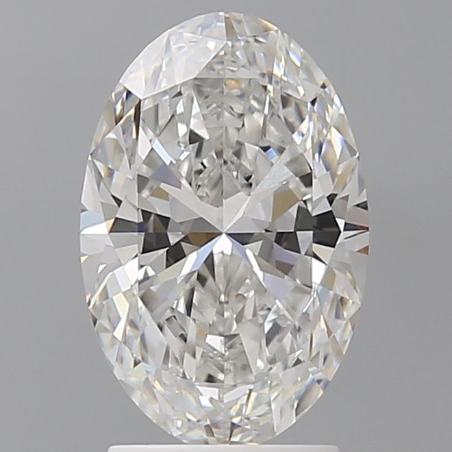 2.54 ct. oval Lab Grown Diamond front image