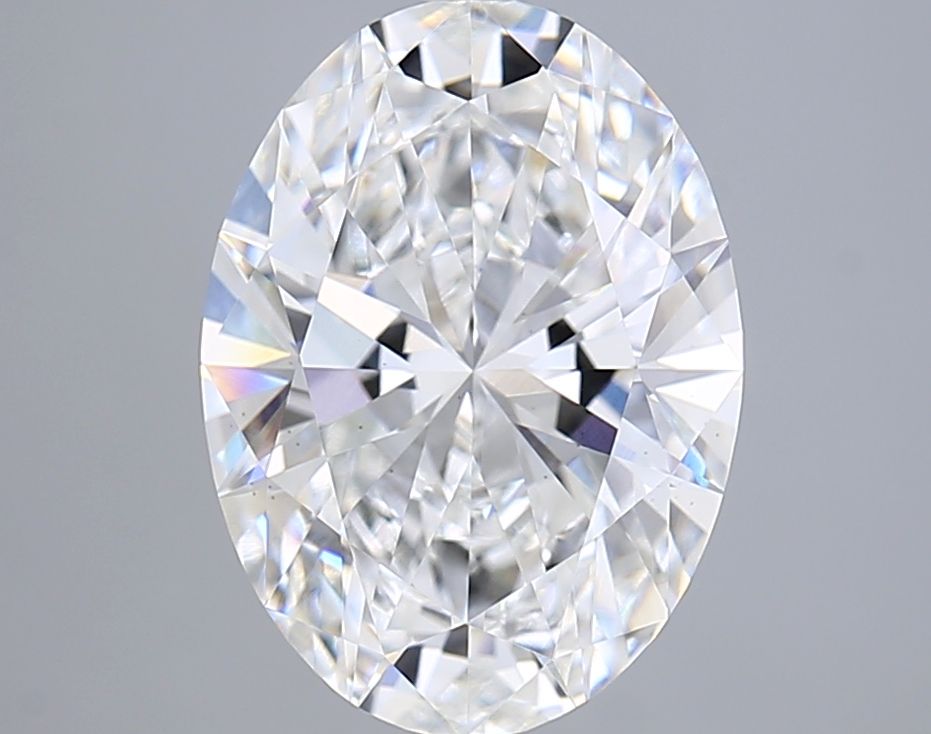 3.57 ct. oval Lab Grown Diamond front image