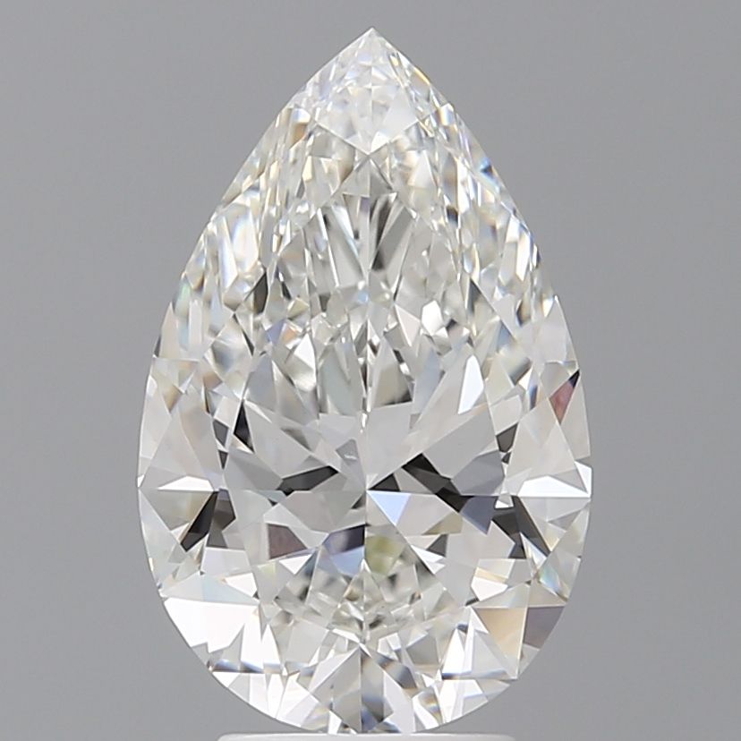 4.10 ct. pear Lab Grown Diamond front image