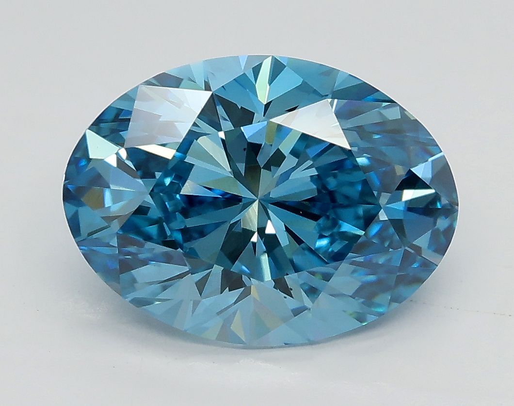 3.01 ct. oval Lab Grown Diamond front image