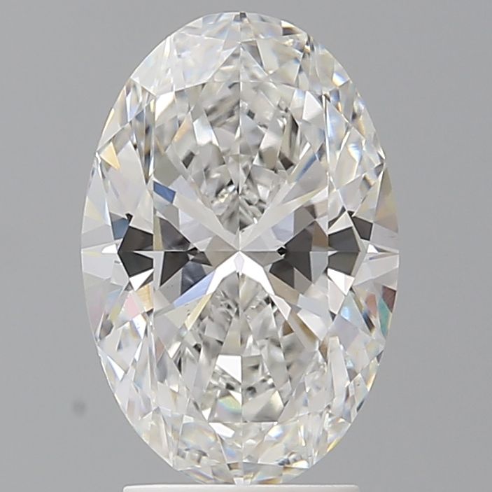 3.03 ct. oval Lab Grown Diamond front image