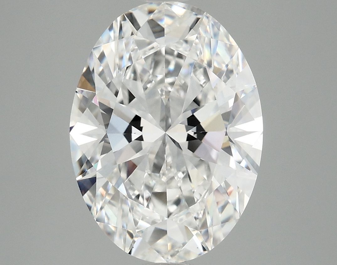 4.04 ct. oval Lab Grown Diamond front image