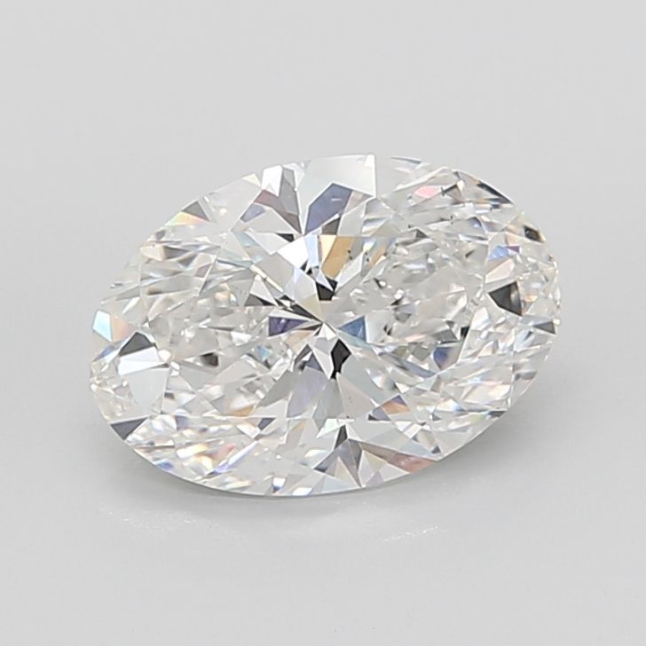 7.03 ct. oval Lab Grown Diamond front image