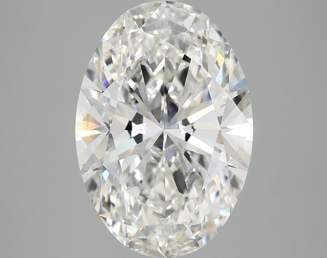 3.95 ct. oval Lab Grown Diamond front image