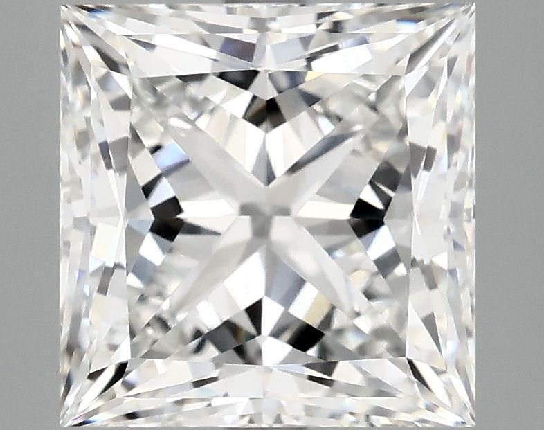 4.19 ct. princess Lab Grown Diamond front image