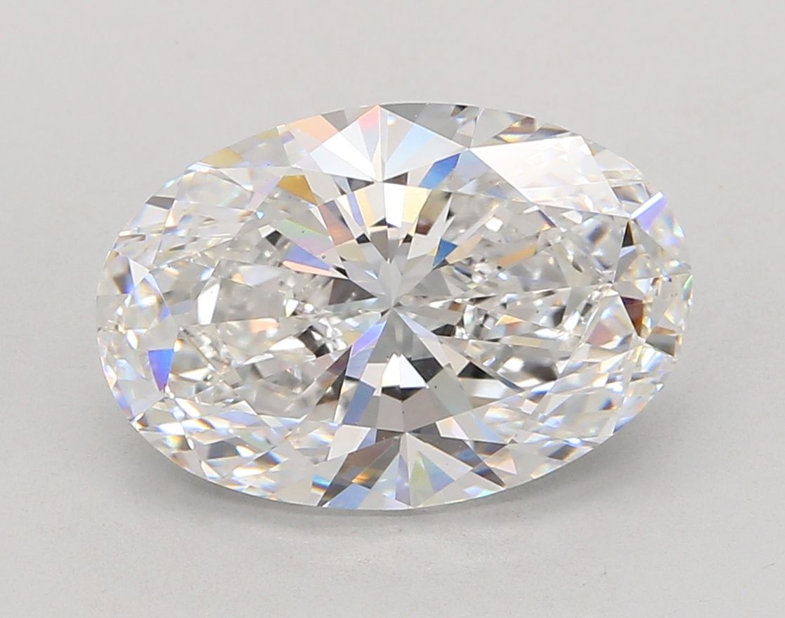 5.46 ct. oval Lab Grown Diamond front image