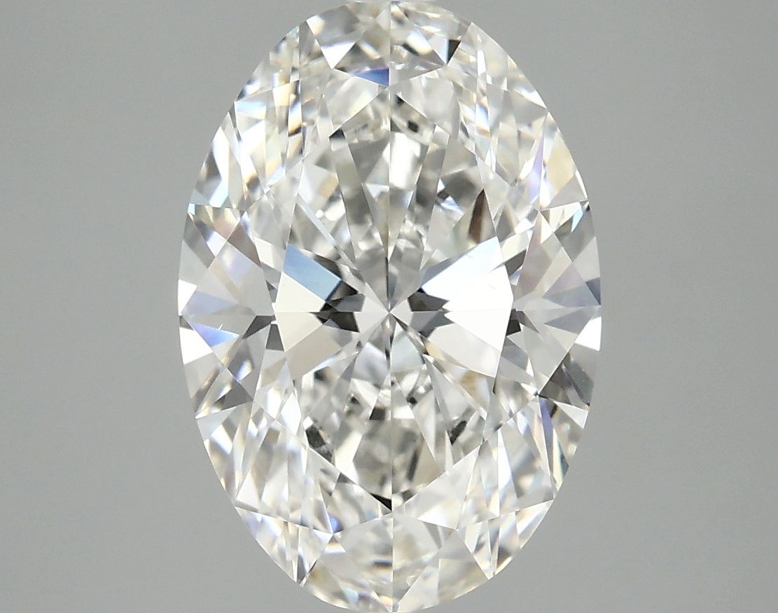 3.96 ct. oval Lab Grown Diamond front image