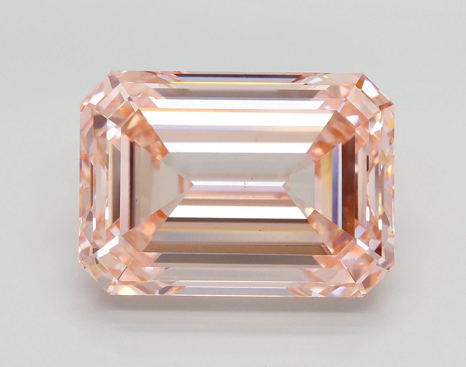 11.01 ct. emerald Lab Grown Diamond front image