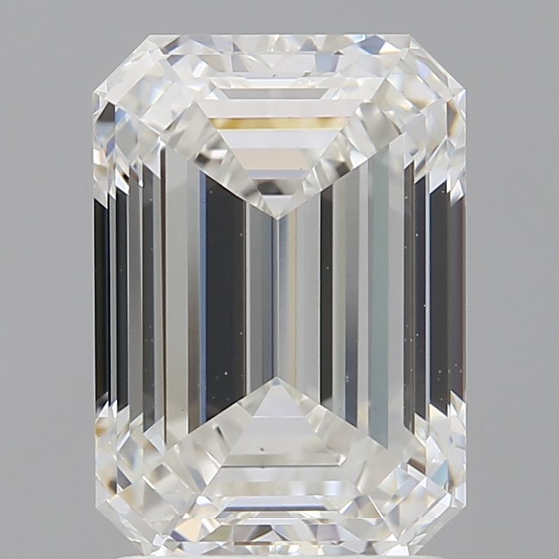 2.52 ct. emerald Lab Grown Diamond front image