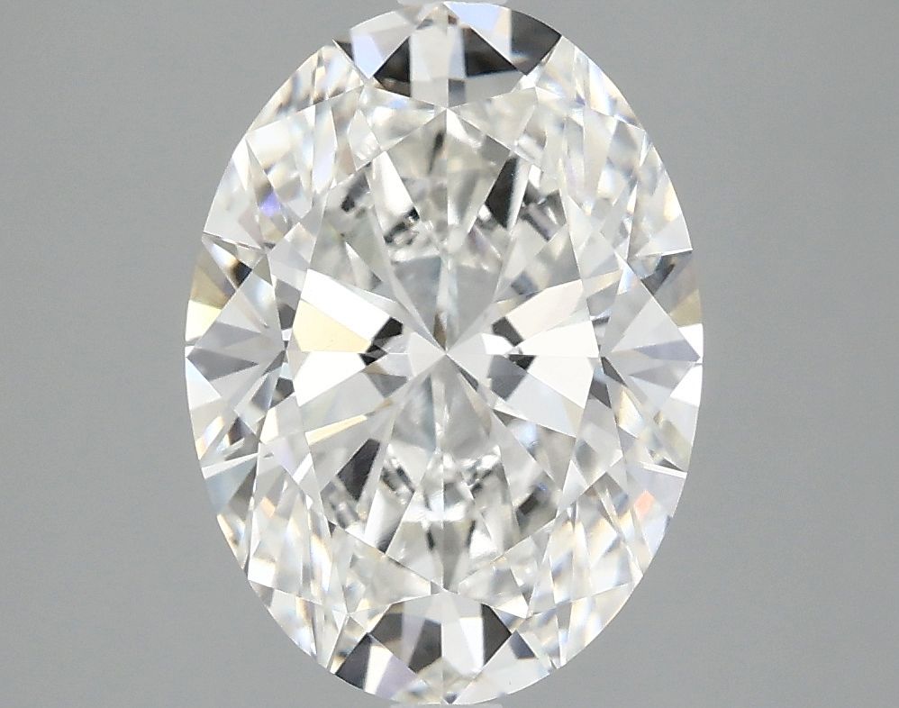 3.02 ct. oval Lab Grown Diamond front image