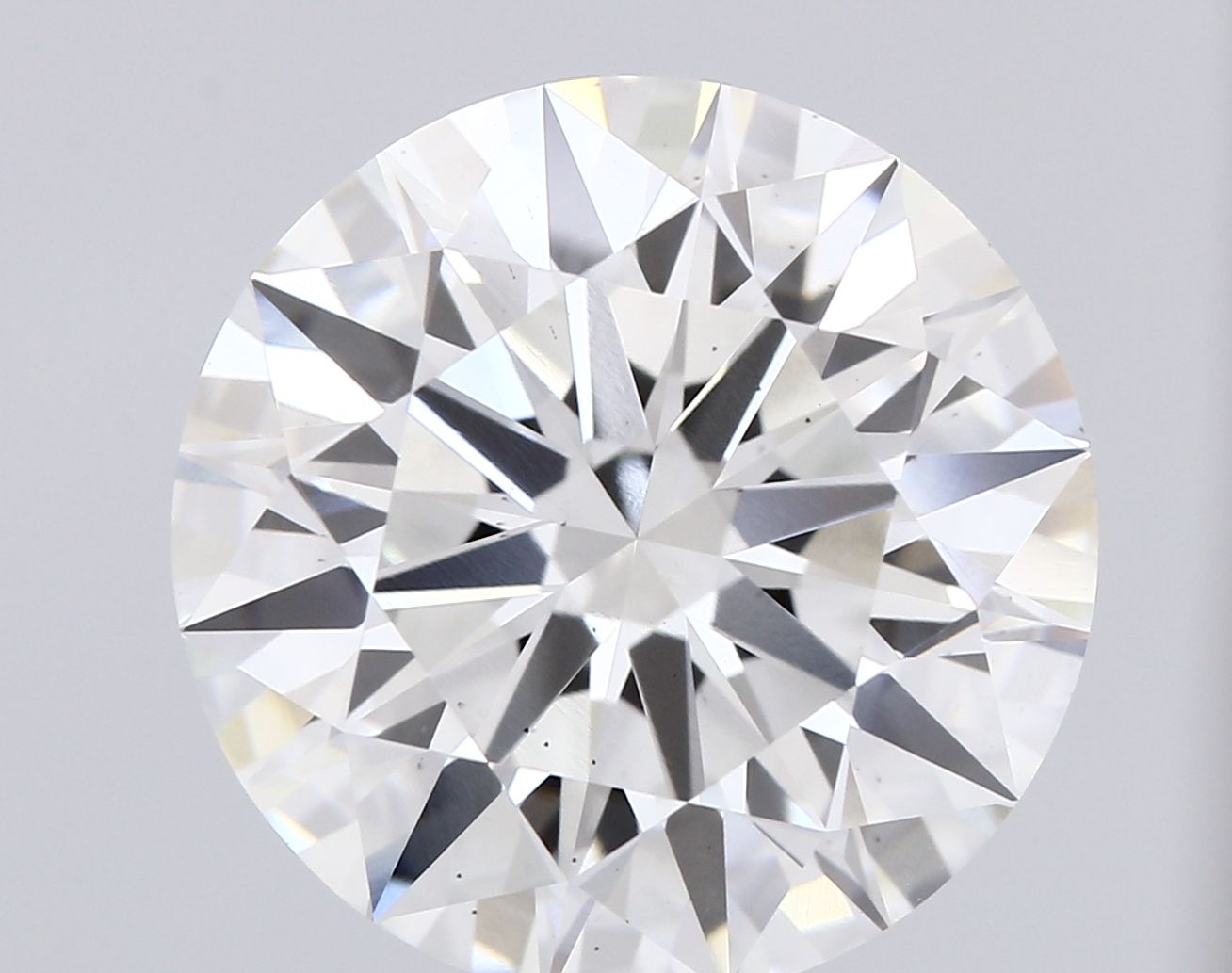 Diament LG okrągły, 10.21 ct, G, VS2, szlif ID
