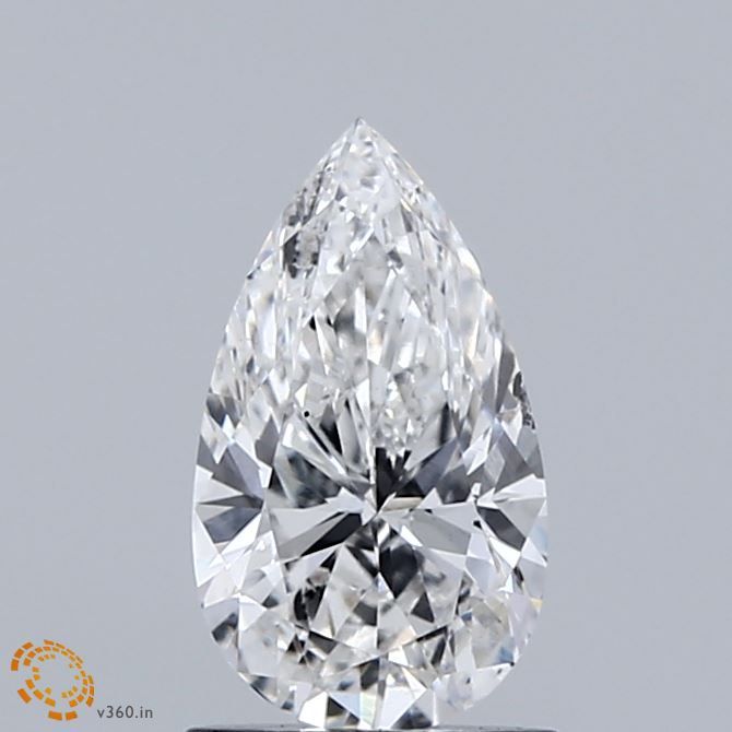 1.01 ct lab-grown Pear Diamond