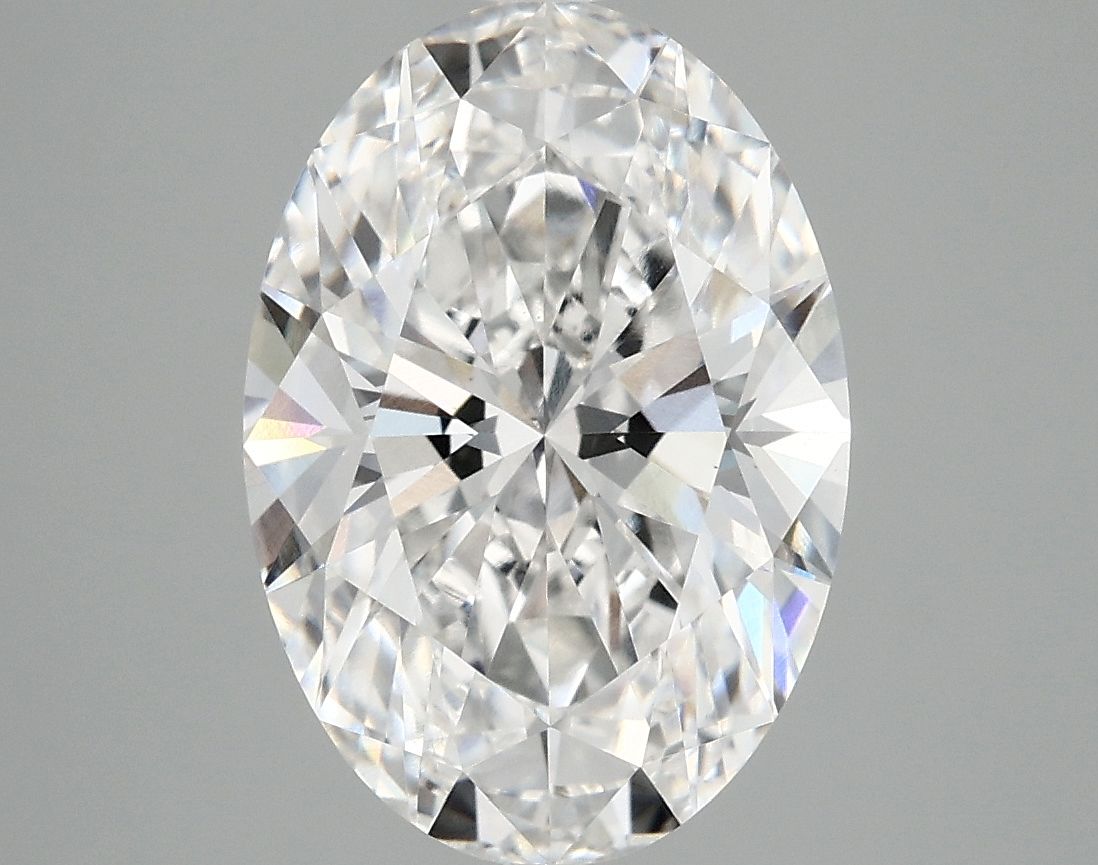 4.08 ct. oval Lab Grown Diamond front image