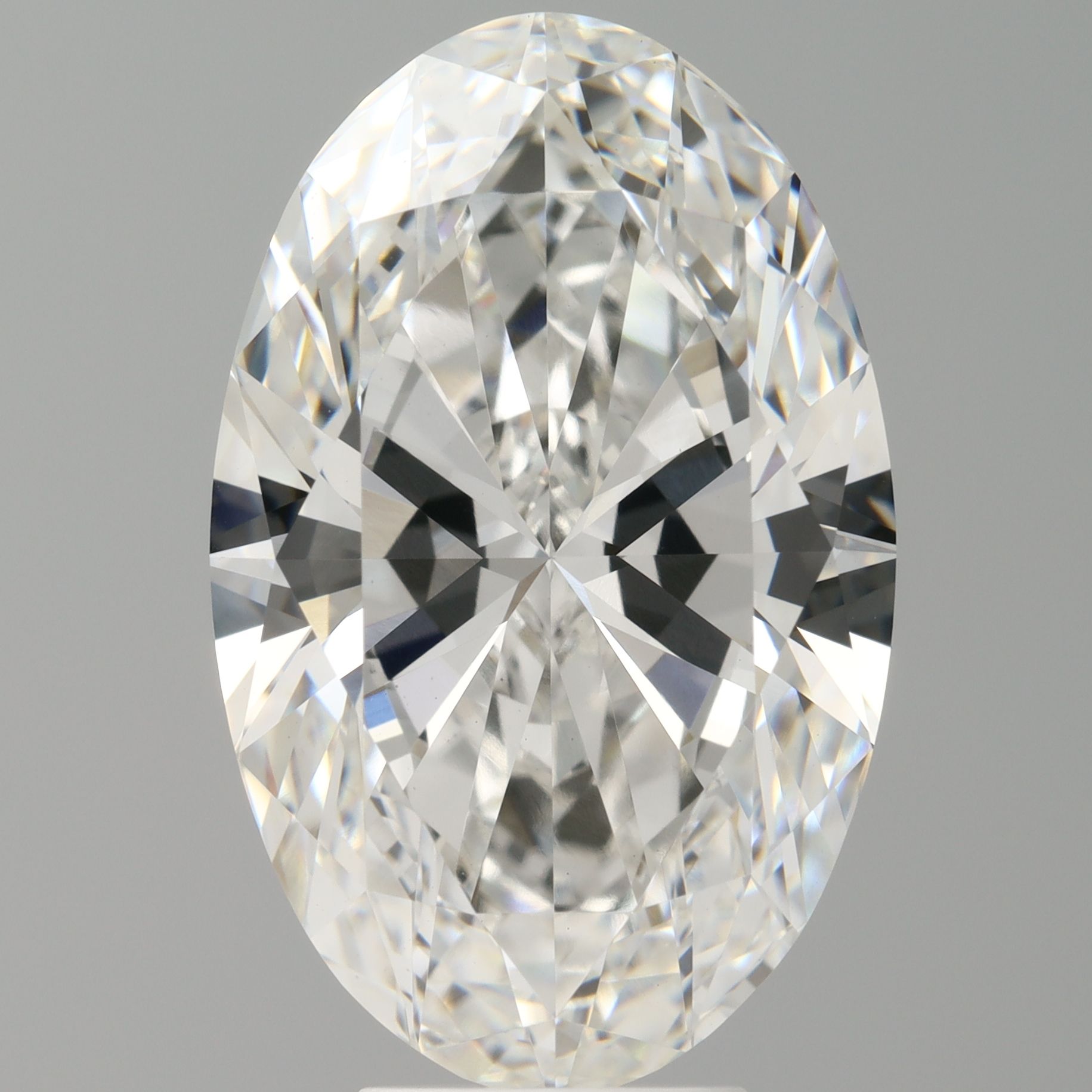 7.01 ct. oval Lab Grown Diamond front image