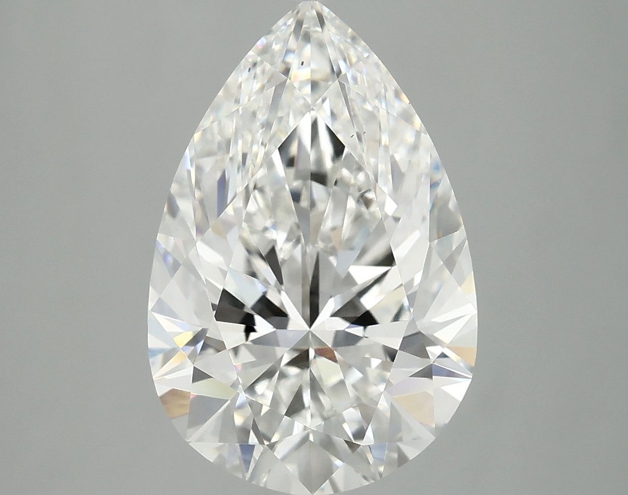 5.07 ct. pear Lab Grown Diamond front image