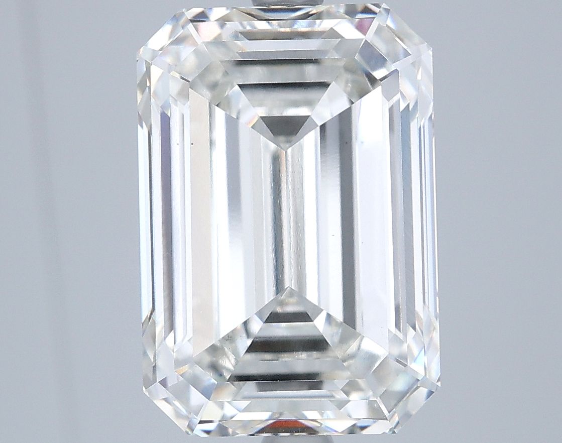 7.05 ct. emerald Lab Grown Diamond front image