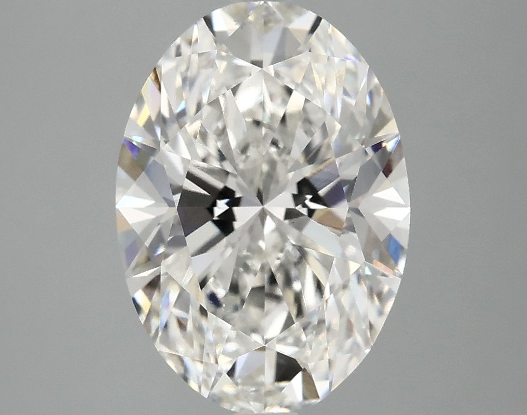 3.85 ct. oval Lab Grown Diamond front image