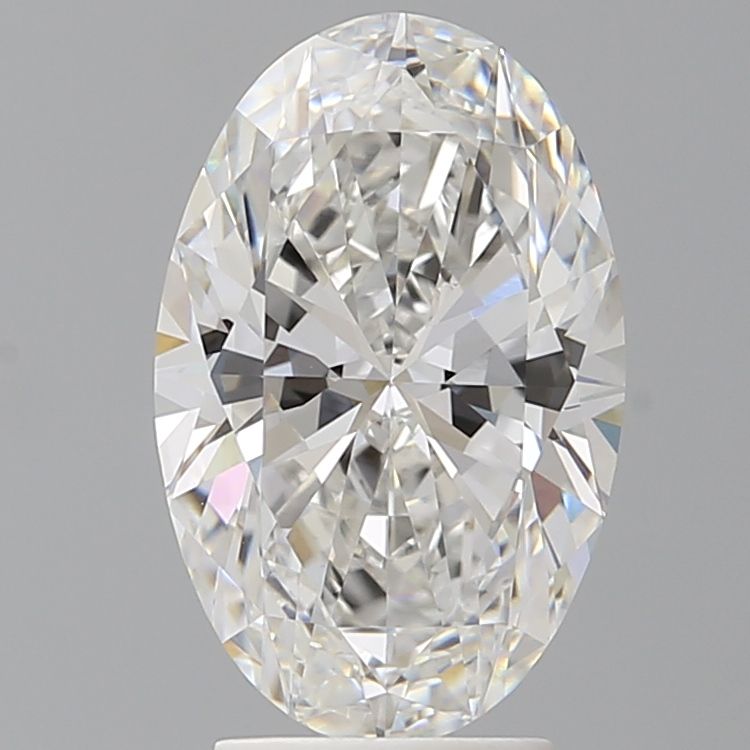 3.56 ct. oval Lab Grown Diamond front image
