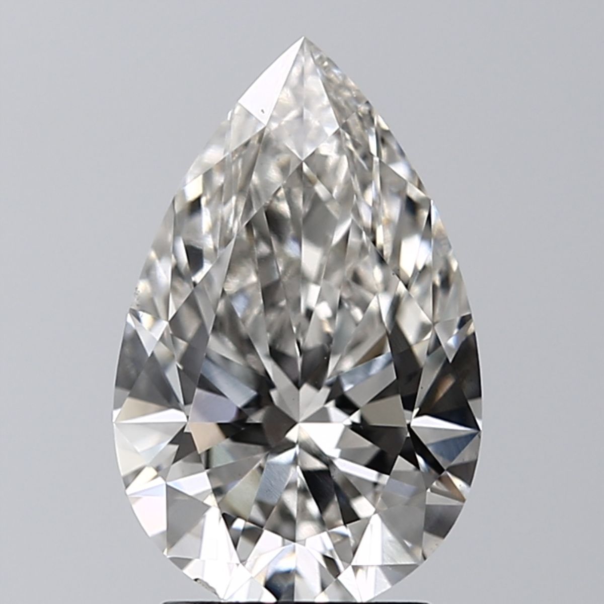 2.10 ct. pear Lab Grown Diamond front image