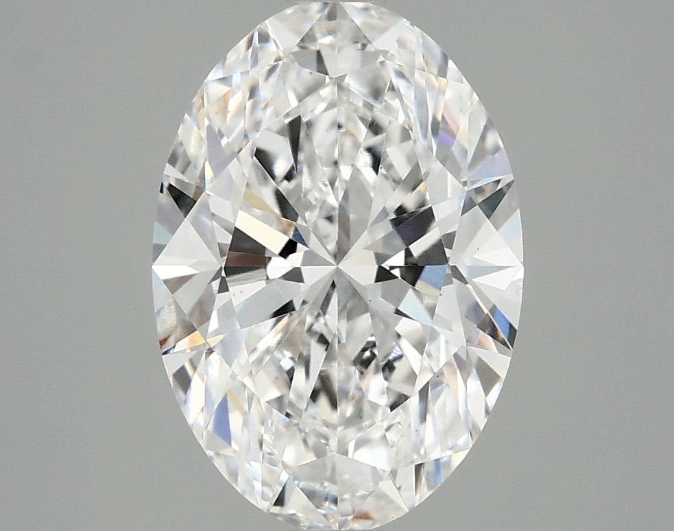 2.93 ct. oval Lab Grown Diamond front image