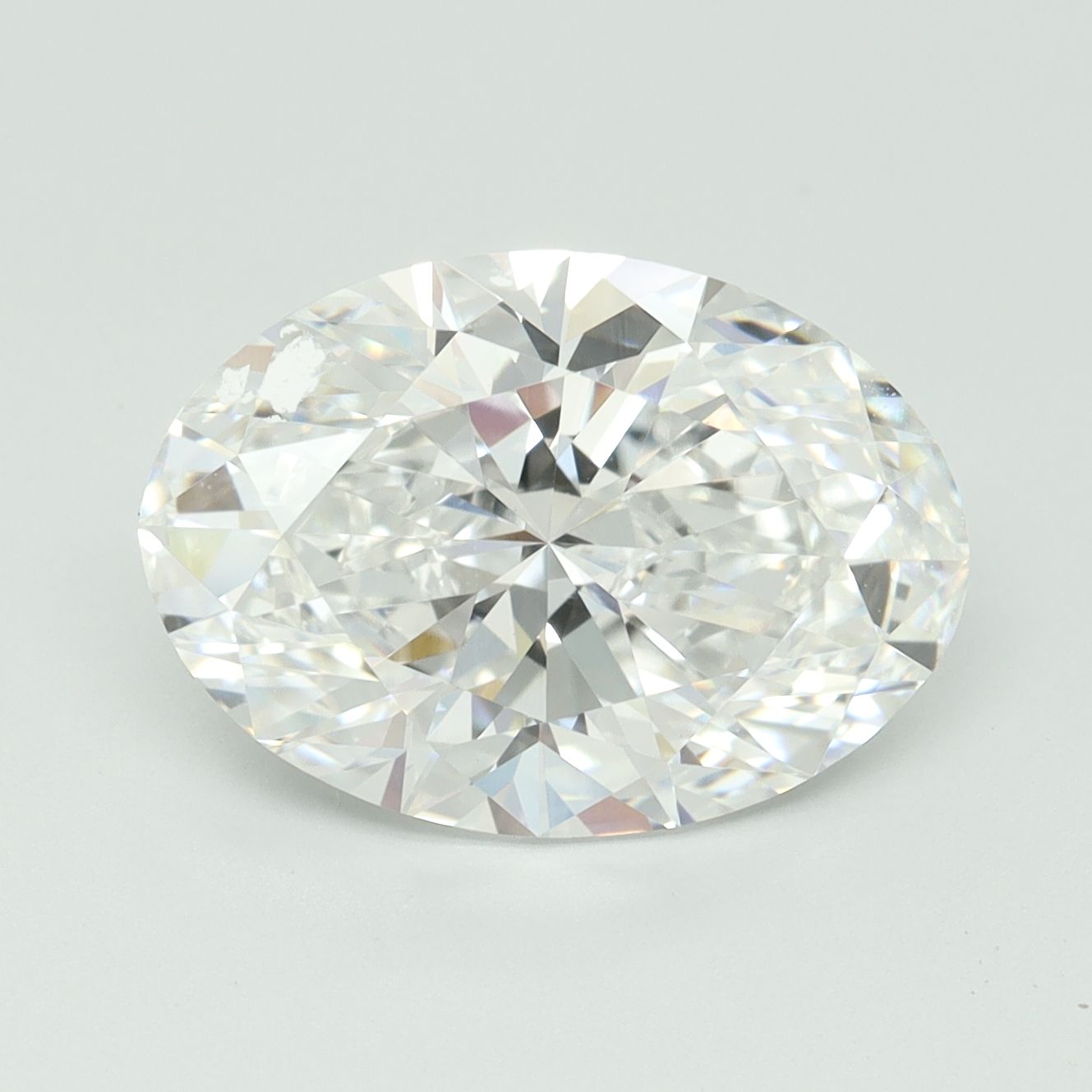 5.05 ct. oval Lab Grown Diamond front image