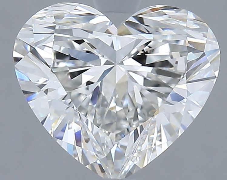 2.77 ct. heart Lab Grown Diamond front image