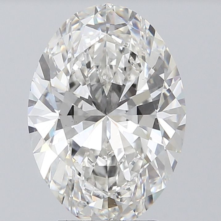 4.02 ct. oval Lab Grown Diamond front image