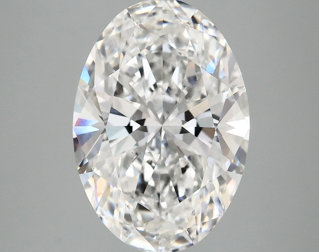 3.87 ct. oval Lab Grown Diamond front image
