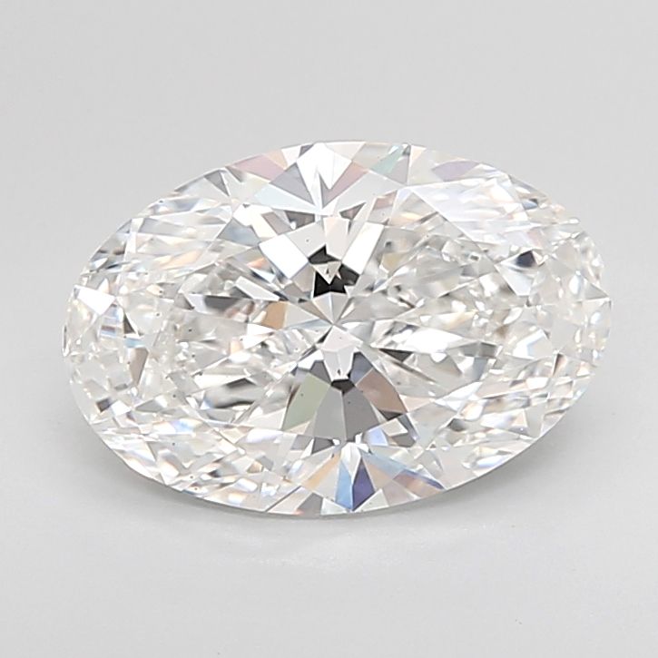 4.03 ct. oval Lab Grown Diamond front image