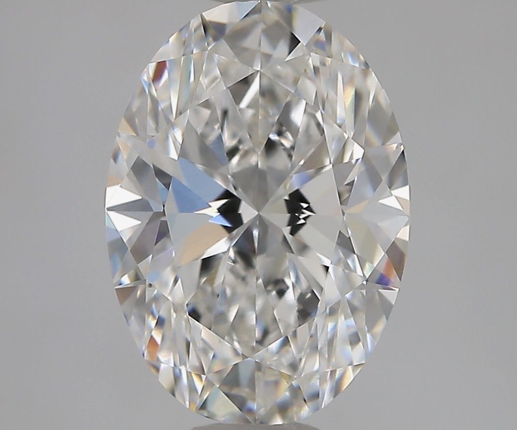 2.01 carat e VVS2 EX Cut IGI oval diamond