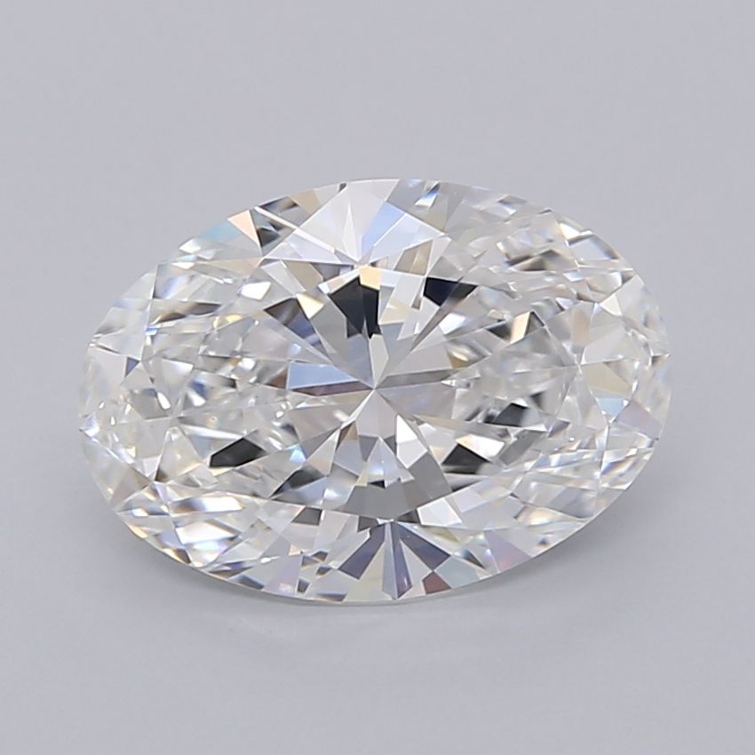 3.03 ct. oval Lab Grown Diamond front image