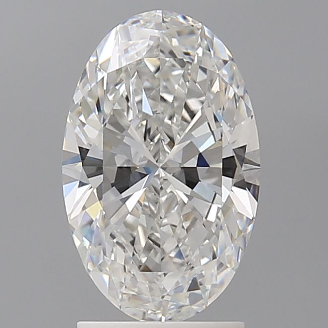 2.09 ct. oval Lab Grown Diamond front image