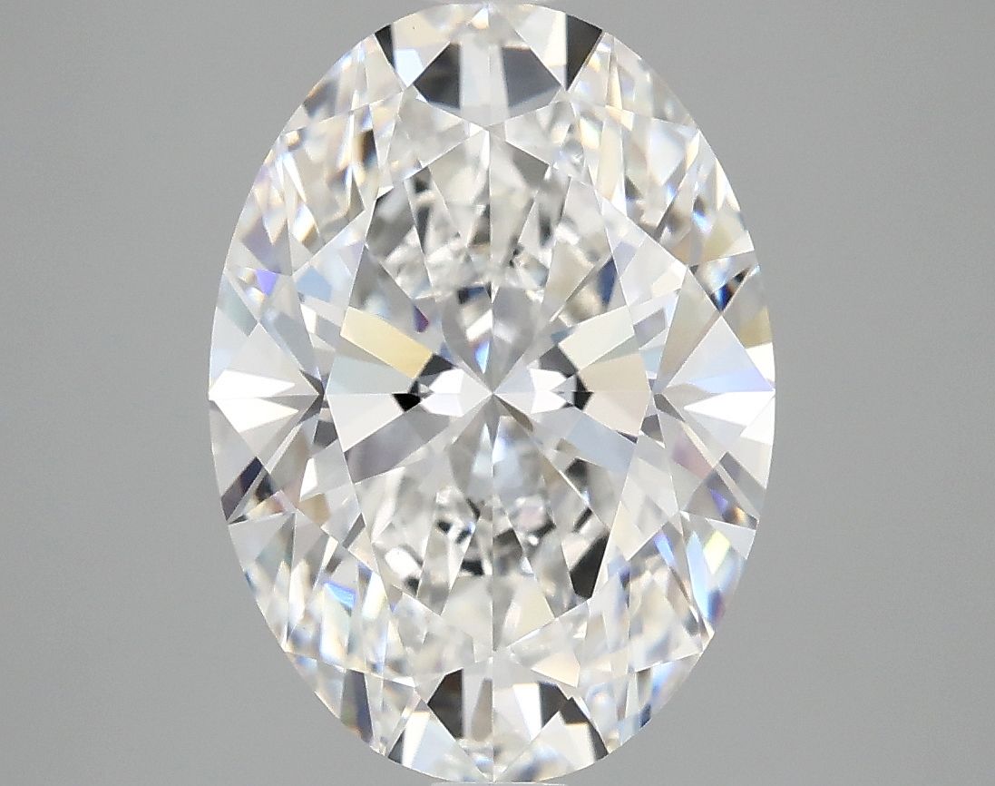 4.10 ct. oval Lab Grown Diamond front image