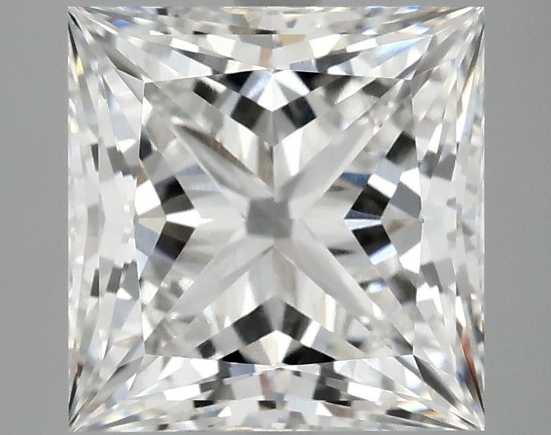 4.14 ct. princess Lab Grown Diamond front image