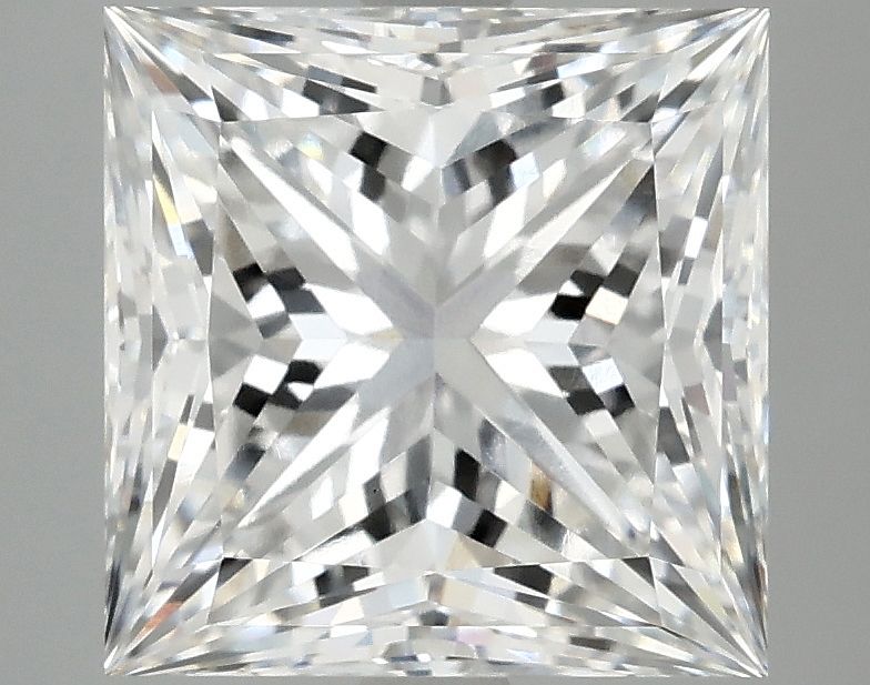 4.10 ct. princess Lab Grown Diamond front image
