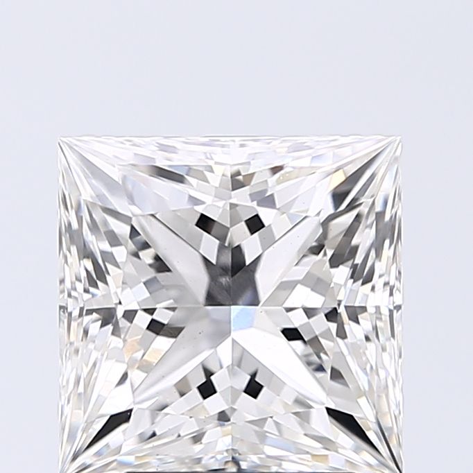 2.72 ct. princess Lab Grown Diamond front image