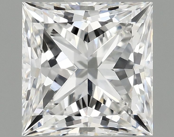 1.45 ct. princess Lab Grown Diamond front image