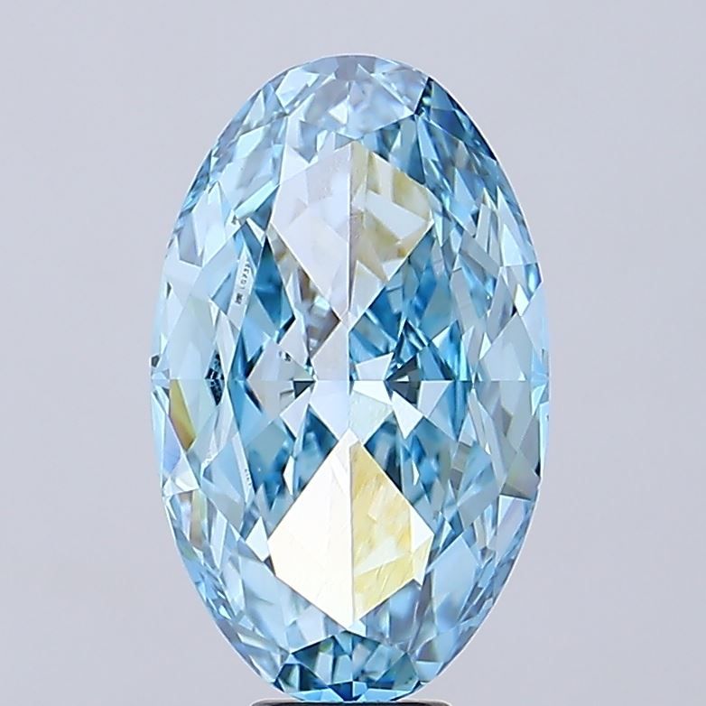 12.07 ct. oval Lab Grown Diamond front image