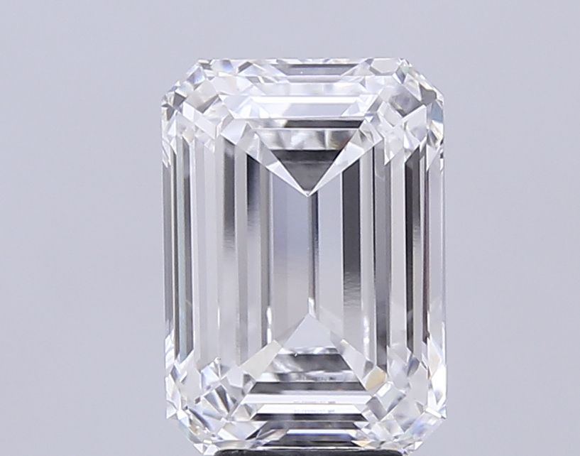 6.58 ct. emerald Lab Grown Diamond front image