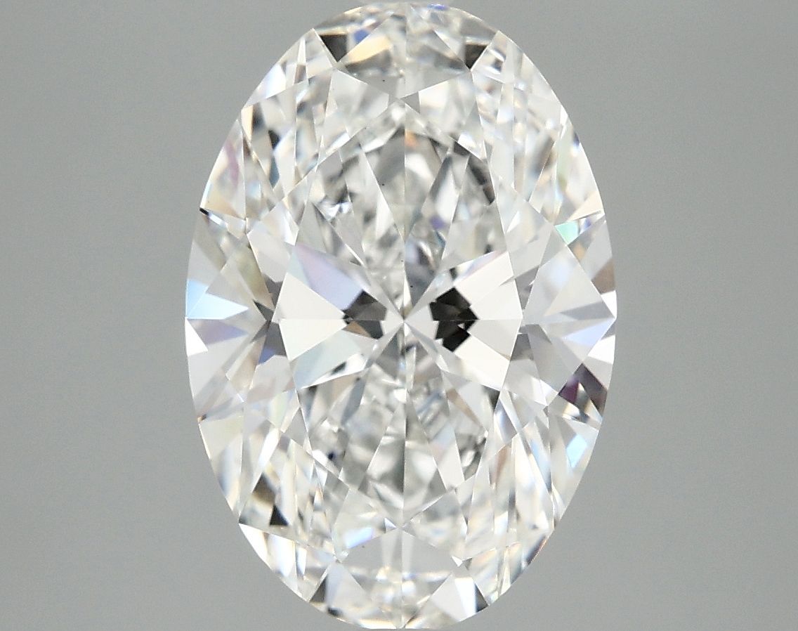 4.02 ct. oval Lab Grown Diamond front image