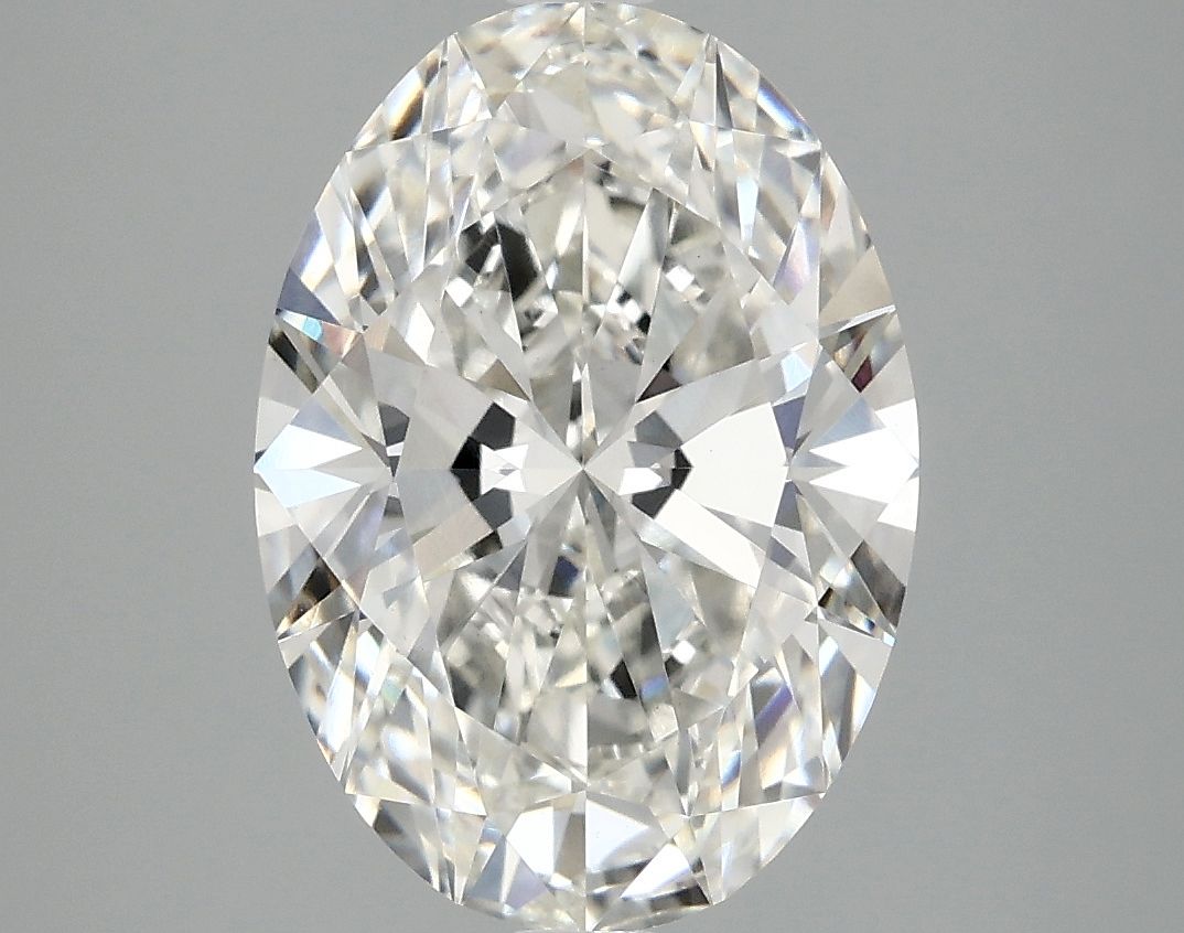 3.72 ct. oval Lab Grown Diamond front image
